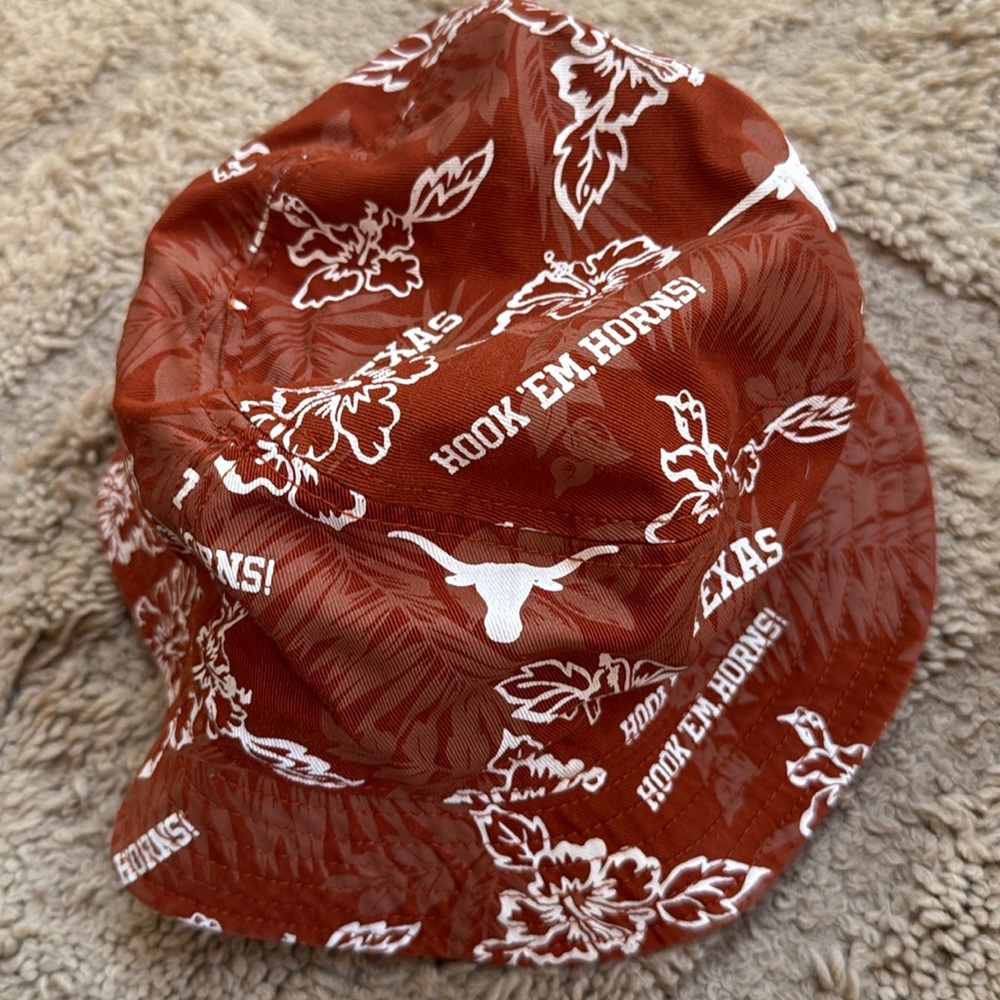 Reyn Spooner Texas Longhorns bucket hat Hawaiian football new unisex